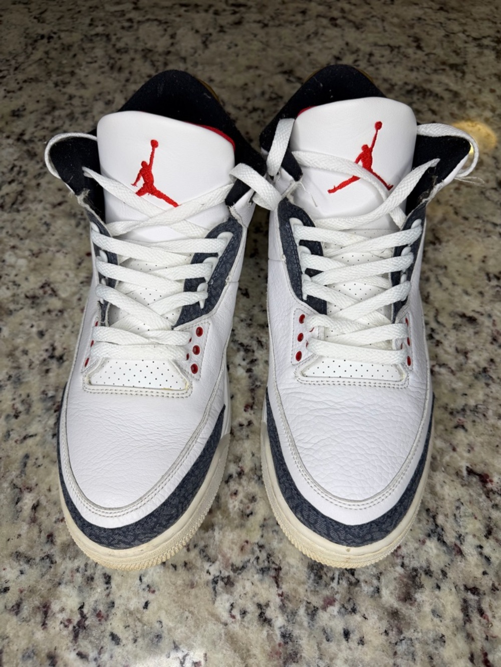 Nike Air Jordan 3 Fire Red Denim Retro